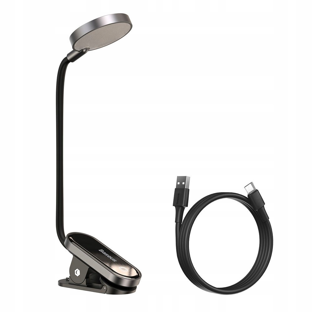 

Baseus Lampka Lampa Led Z Klipsem Akumulatorowa