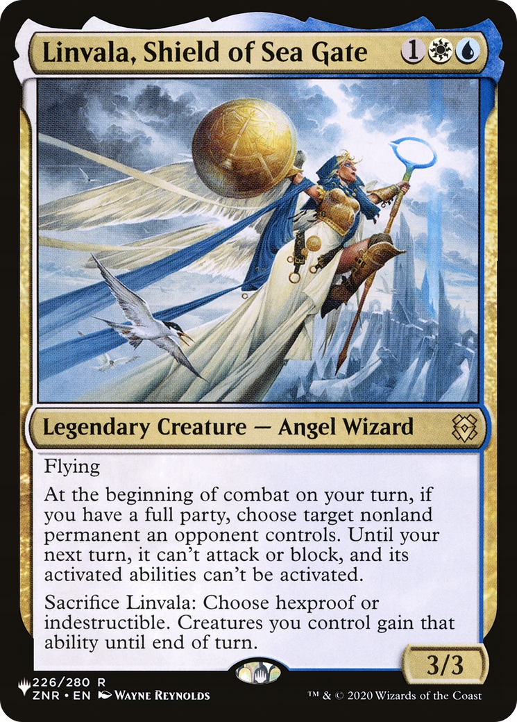 Mtg Linvala, Shield of Sea Gate (r)