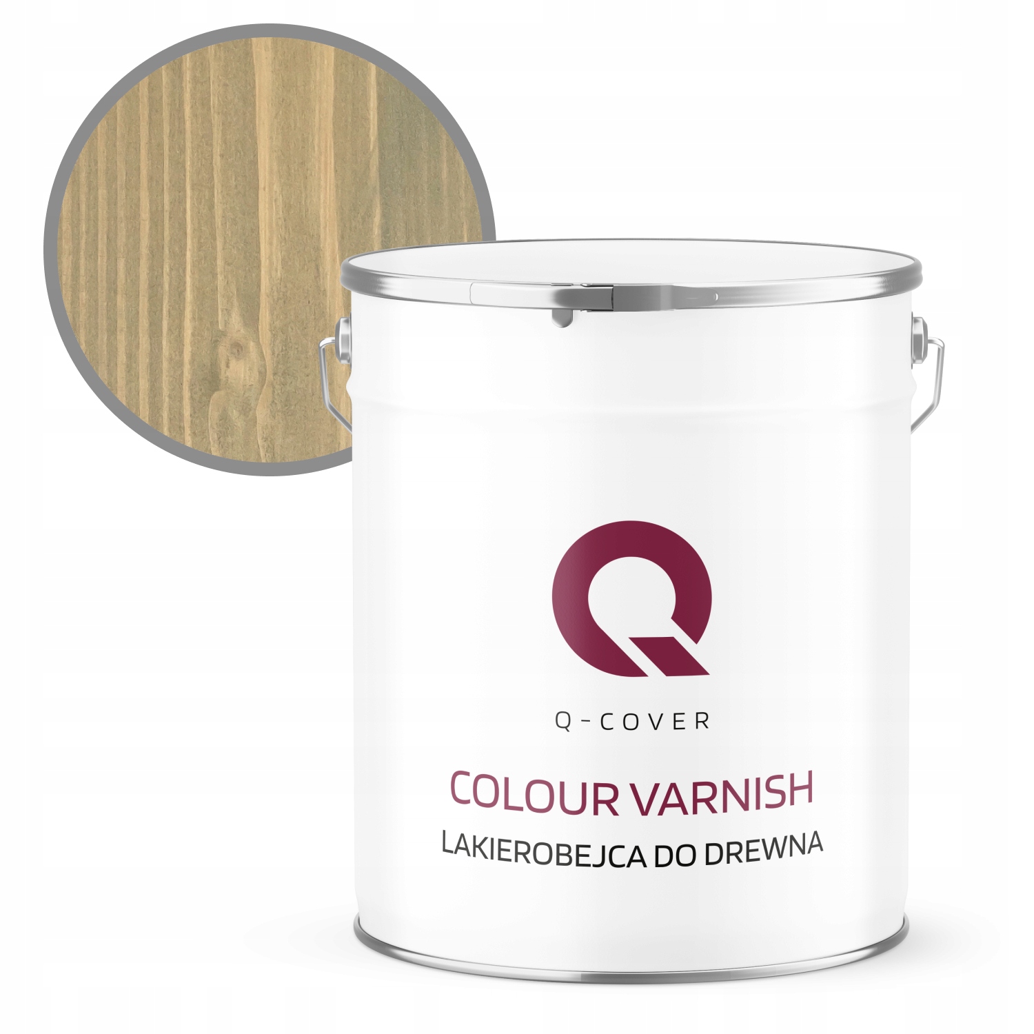 Lakovač Na Dřevo Rychleschnoucí 5 L Šedý Žlutý Polomatný Výkonný 3V1 Uv