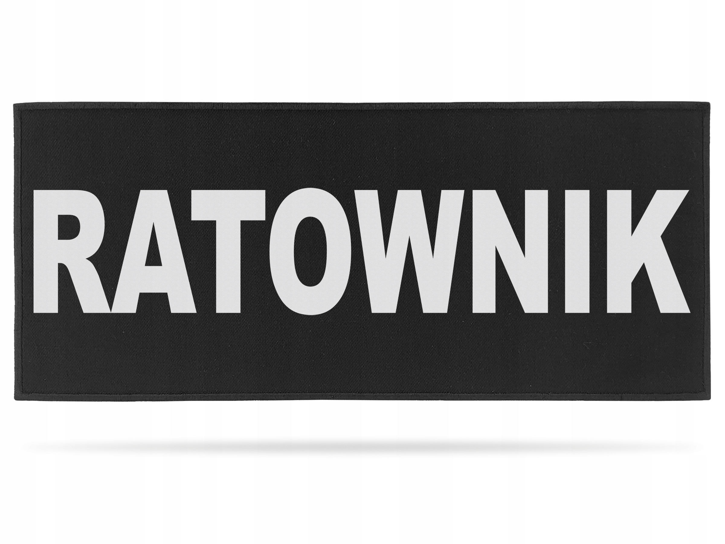 

Ratownik 35x15cm Duży Odblaskowy Emblemat Na Plecy