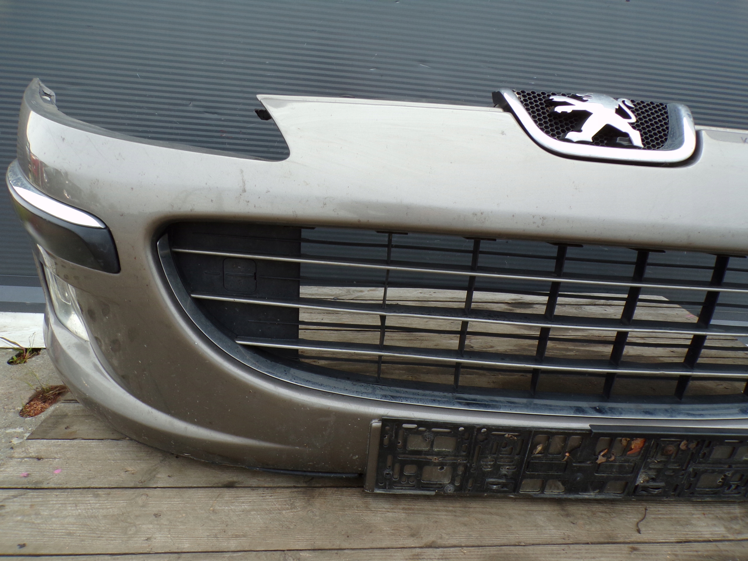 front bumper front PEUGEOT 407 colour KDAC complete