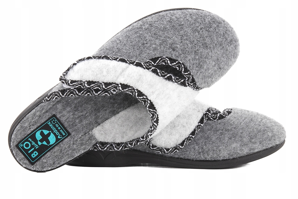 

Adanex 26908 Domowe Papcie Kapcie Pu Filc rzep 37