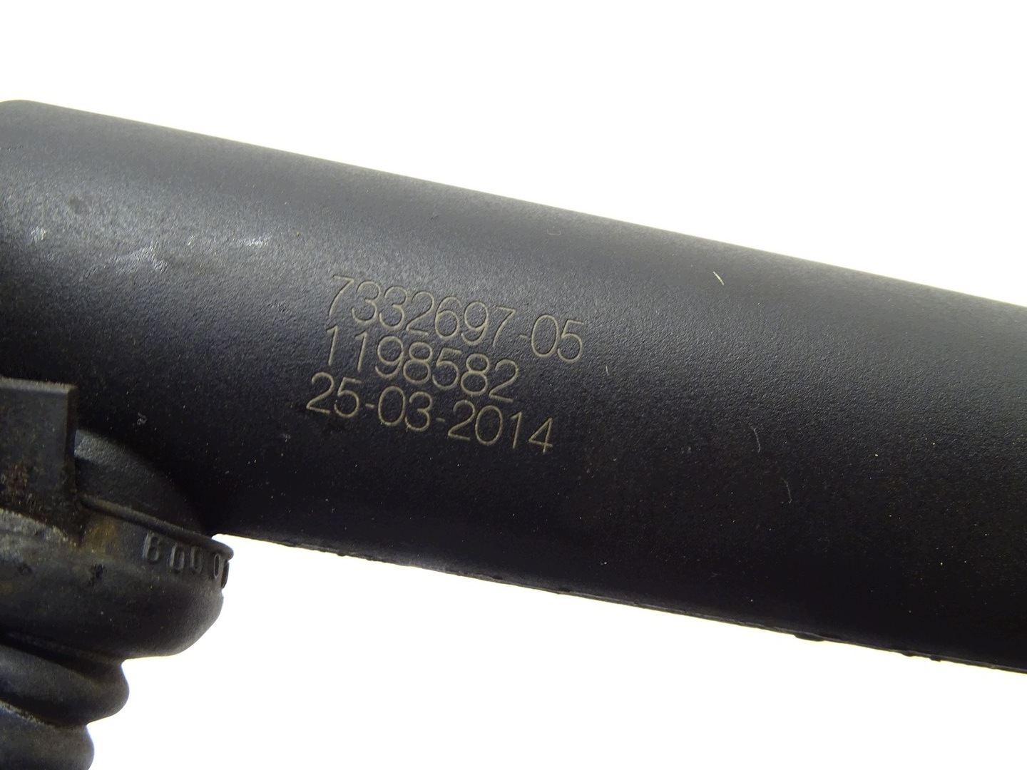 damper bonnet electrical left rear part rear BMW X6 7332697