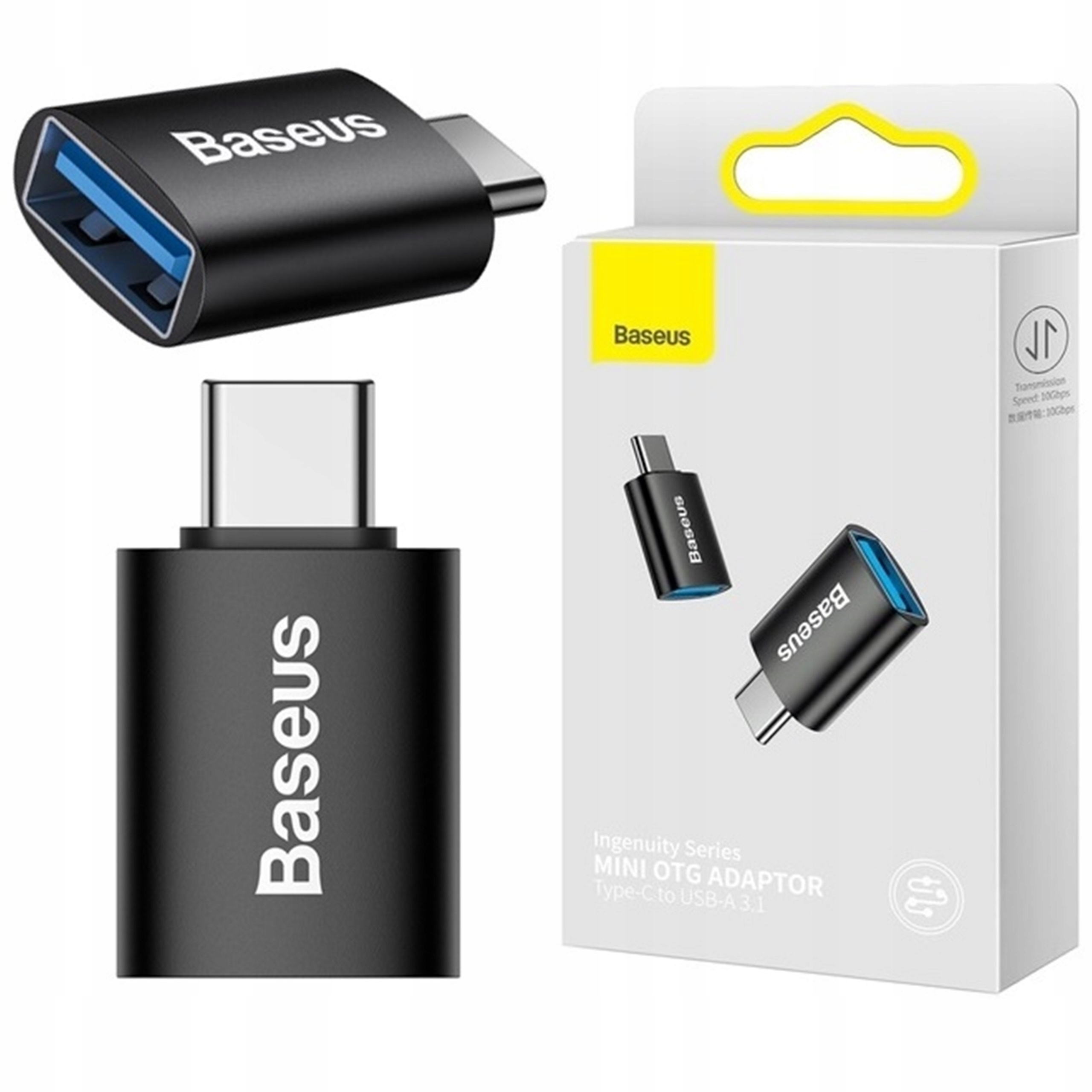 

Adapter przejściówka Baseus Otg Type-C do Usb-a