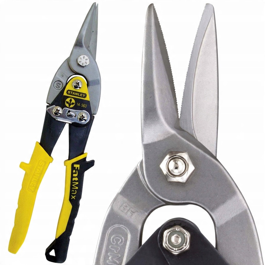 

Stanley 14-563 Nożyce Ząbkowane Proste Do Blachy