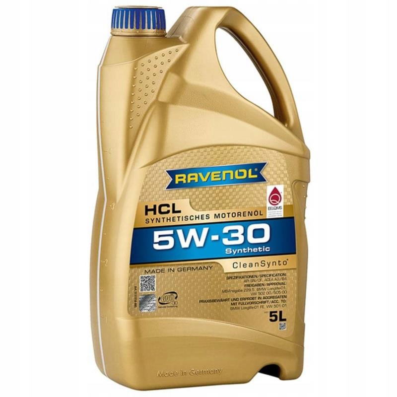 Ravenol Hcl 5W30 CleanSynto 5L syntetyczny olej silnikowy