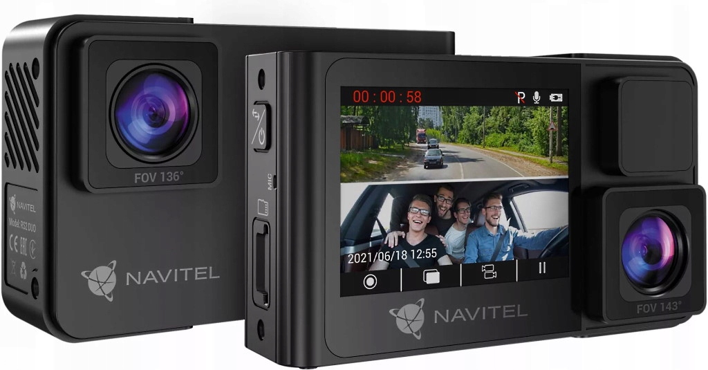 Navitel RS2 DUO Rejestrator jazdy kamera Video Producent code RS2 DUO