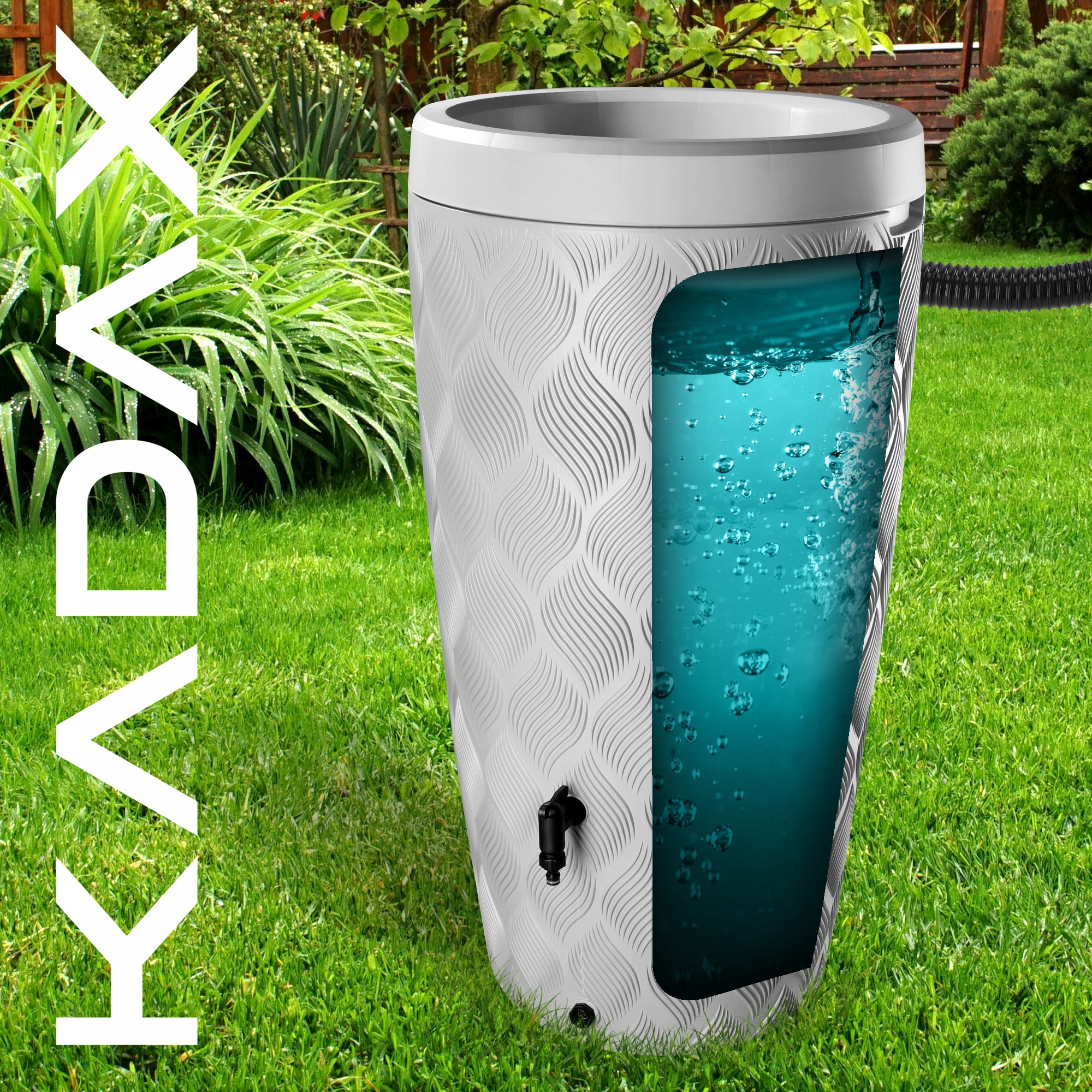 ZBIORNIK NA DESZCZÓWKĘ 240L WODĘ POJEMNIK DONICA Stan opakowania oryginalne