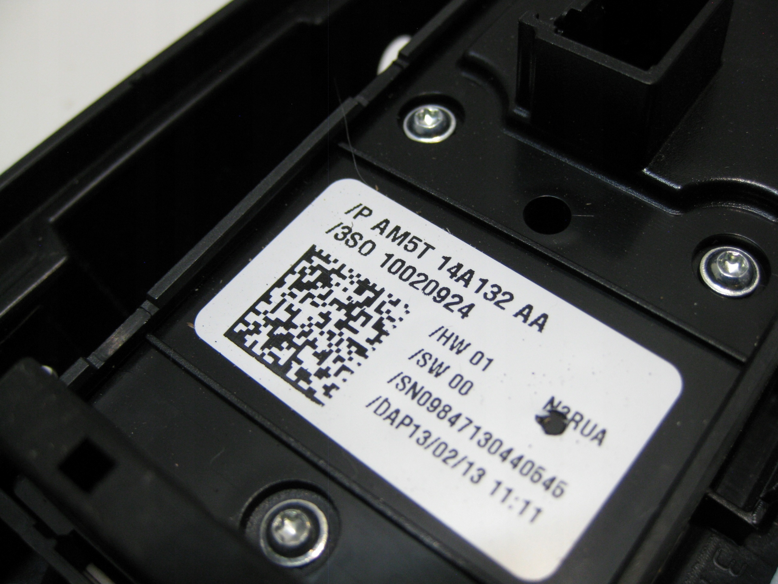 FORD B-MAX 13R 1.0EB vezérlö panel SZYB LUSTEREK EU AM5T-14A132-AA