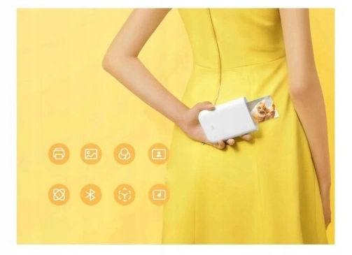 XIAOMI DRUKARKA DO ZDJĘĆ Z TELEFONU SMART + PAPIER Kod producenta MI PHOTO + DODATKOWY PAPIER