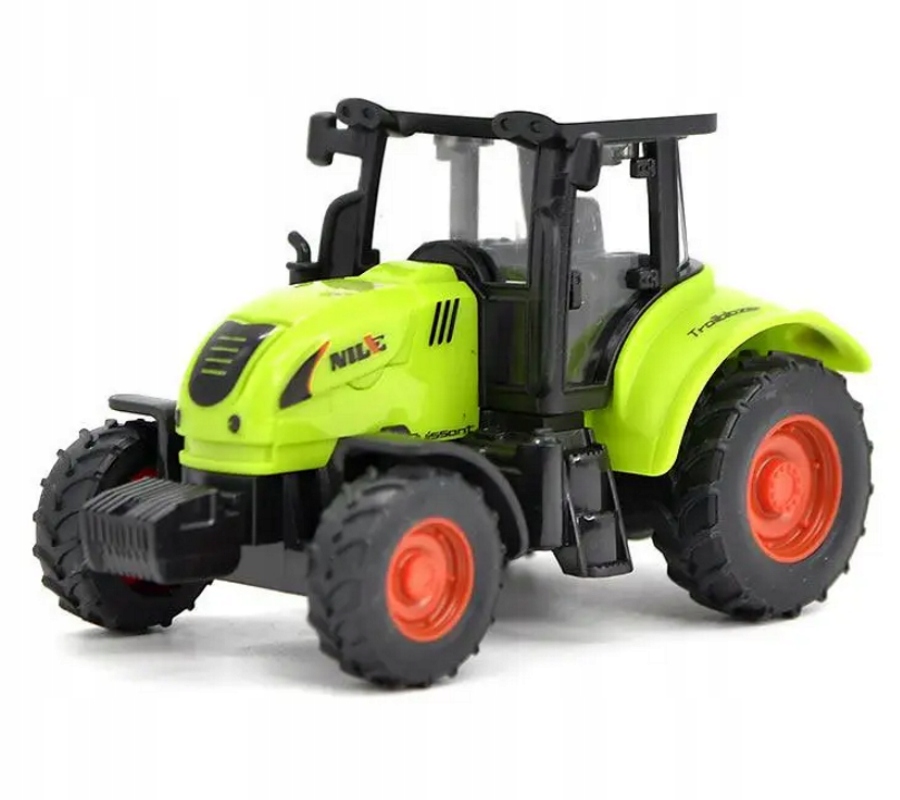 ZESTAW ROLNICZY 2 TRAKTORY + 3 MASZYNY MAŁY FARMER Marka Dromader