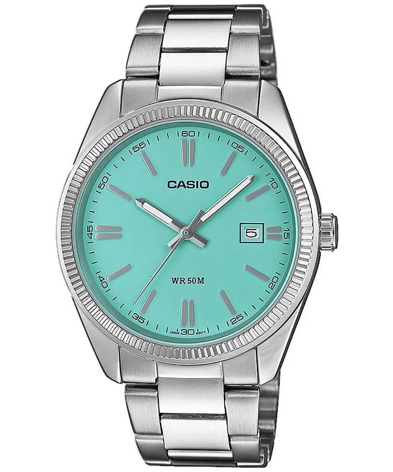 Pánské Hodinky Casio Klasické MTP-1302D-2A2VEF Tyrkysové Retro