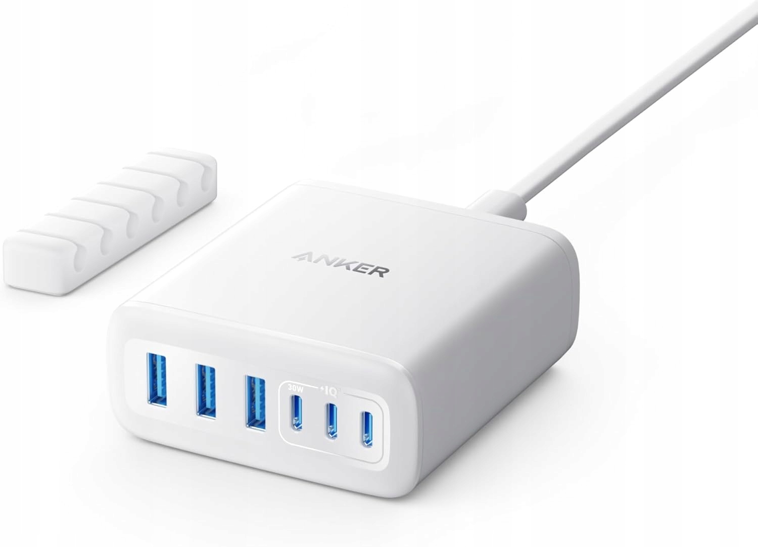 Ładowarka sieciowa 112W uniwersalna Anker GaN 3x Usb-a 3x Usb-c 112 W