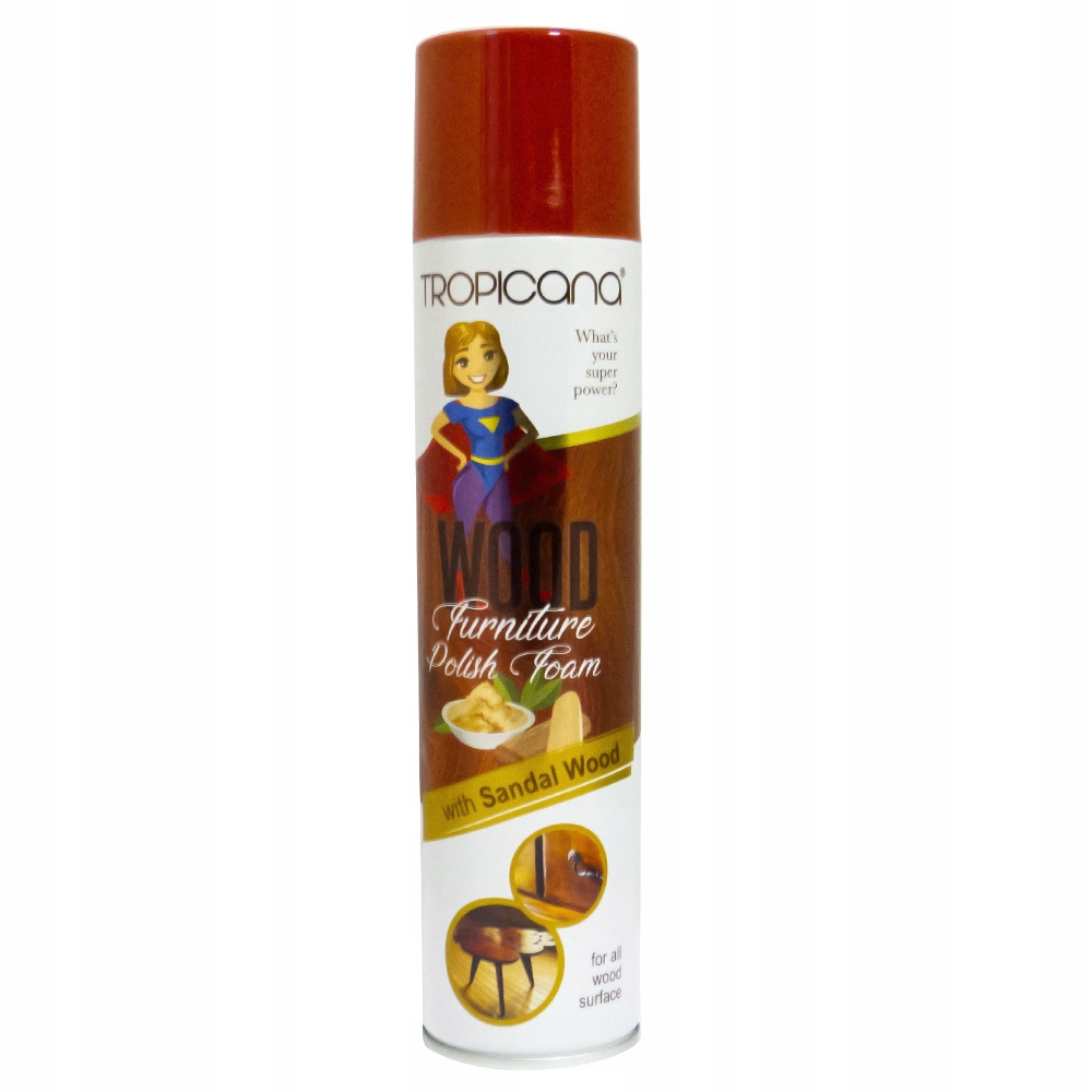 

Pianka Tropicana 0,3l do czyszczenia mebli