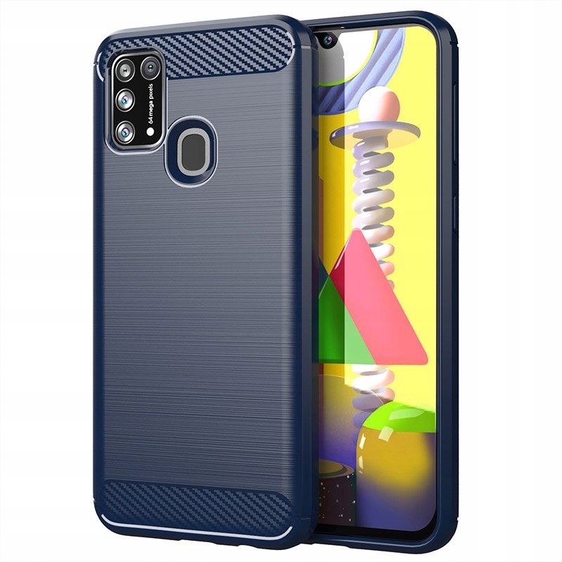 

Carbon Case Etui Pokrowiec Do Samsung Galaxy M30S