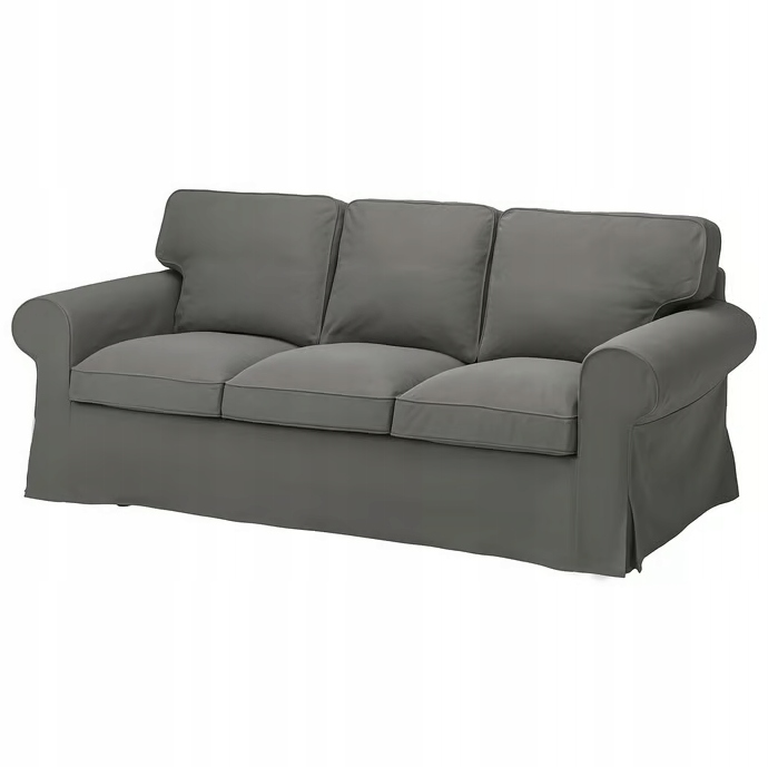 Ikea Ektorp Pokrytie 3-miestnej pohovky, Hakebo, tmavosivá