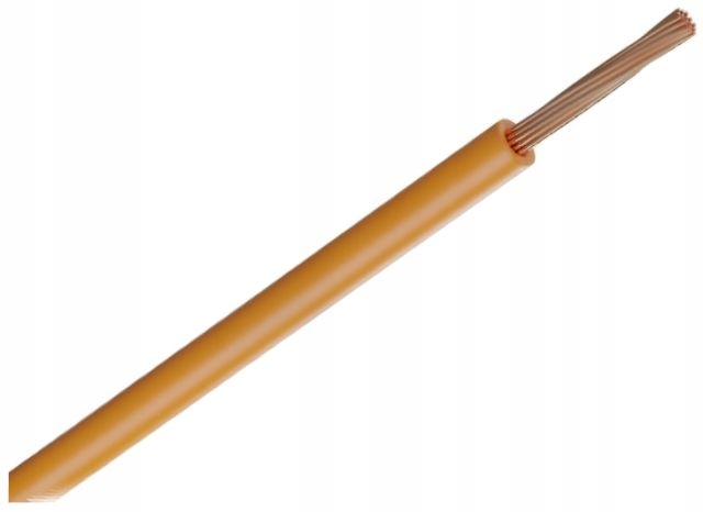 

Kabel Przewód Flry-b 0,75mm2 1x0,75mm Pomarańcz 5m
