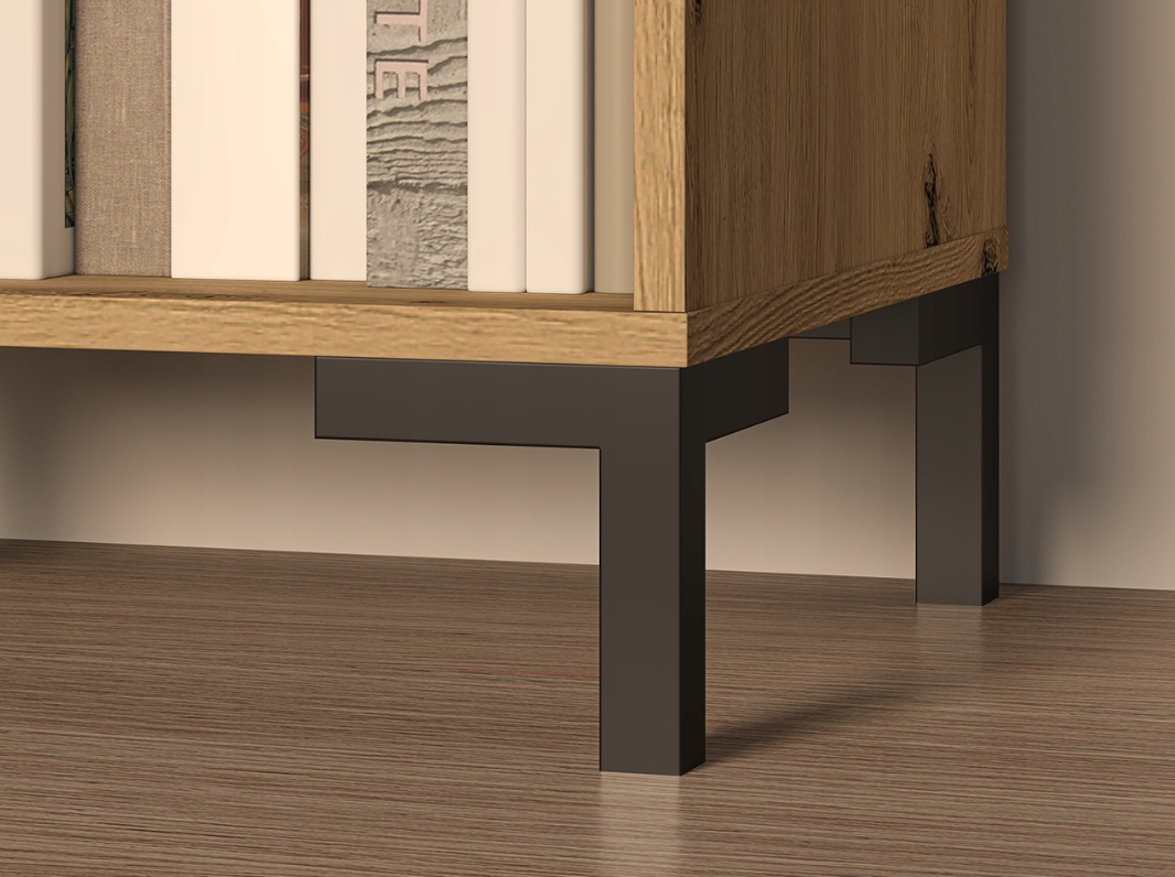 Meblościanka Zestaw Mebli Do Salonu 1 Dąb Artisan NIVA ML