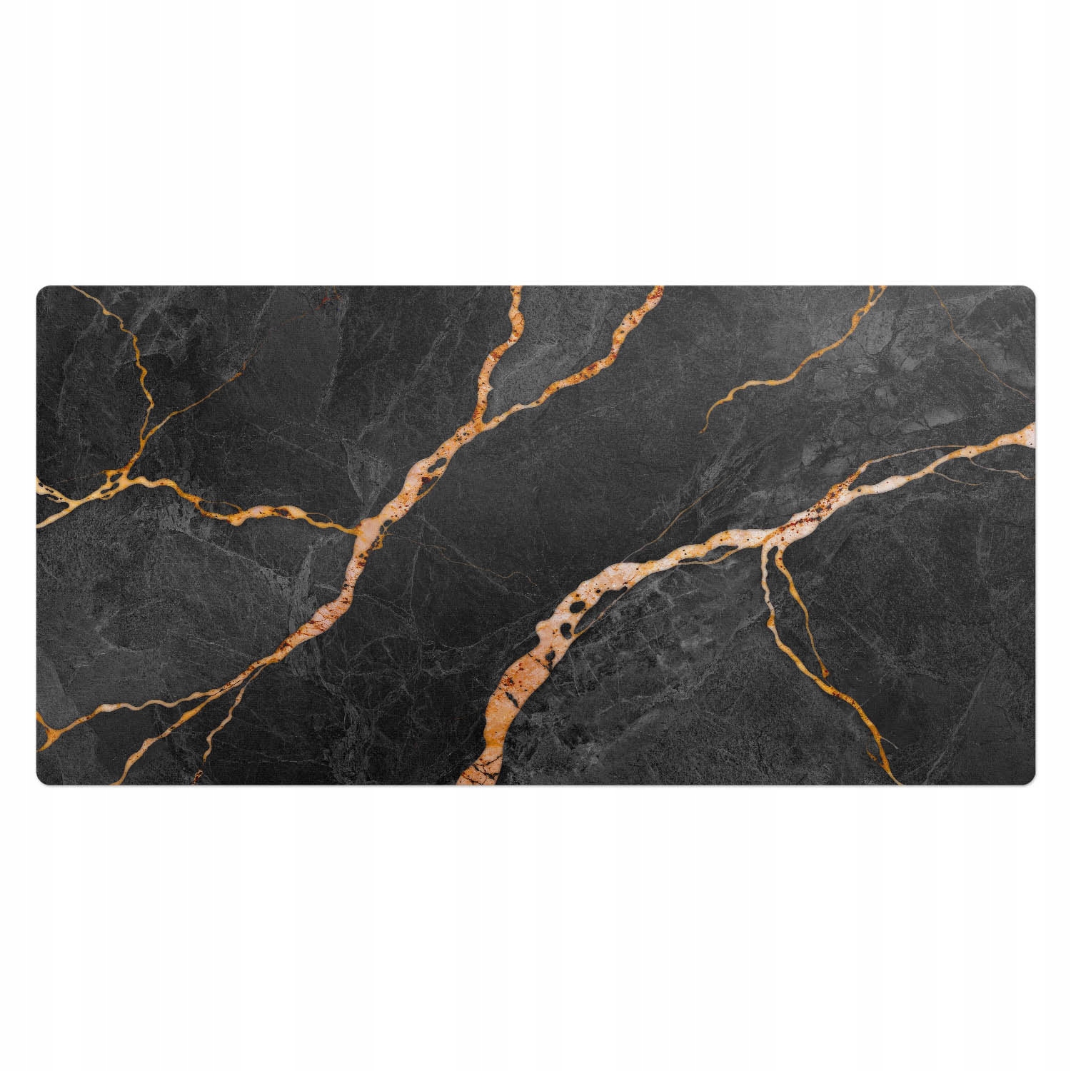 Ochranná podložka na stůl s potiskem Žilkový vzor v mramoru 100 x 50 cm