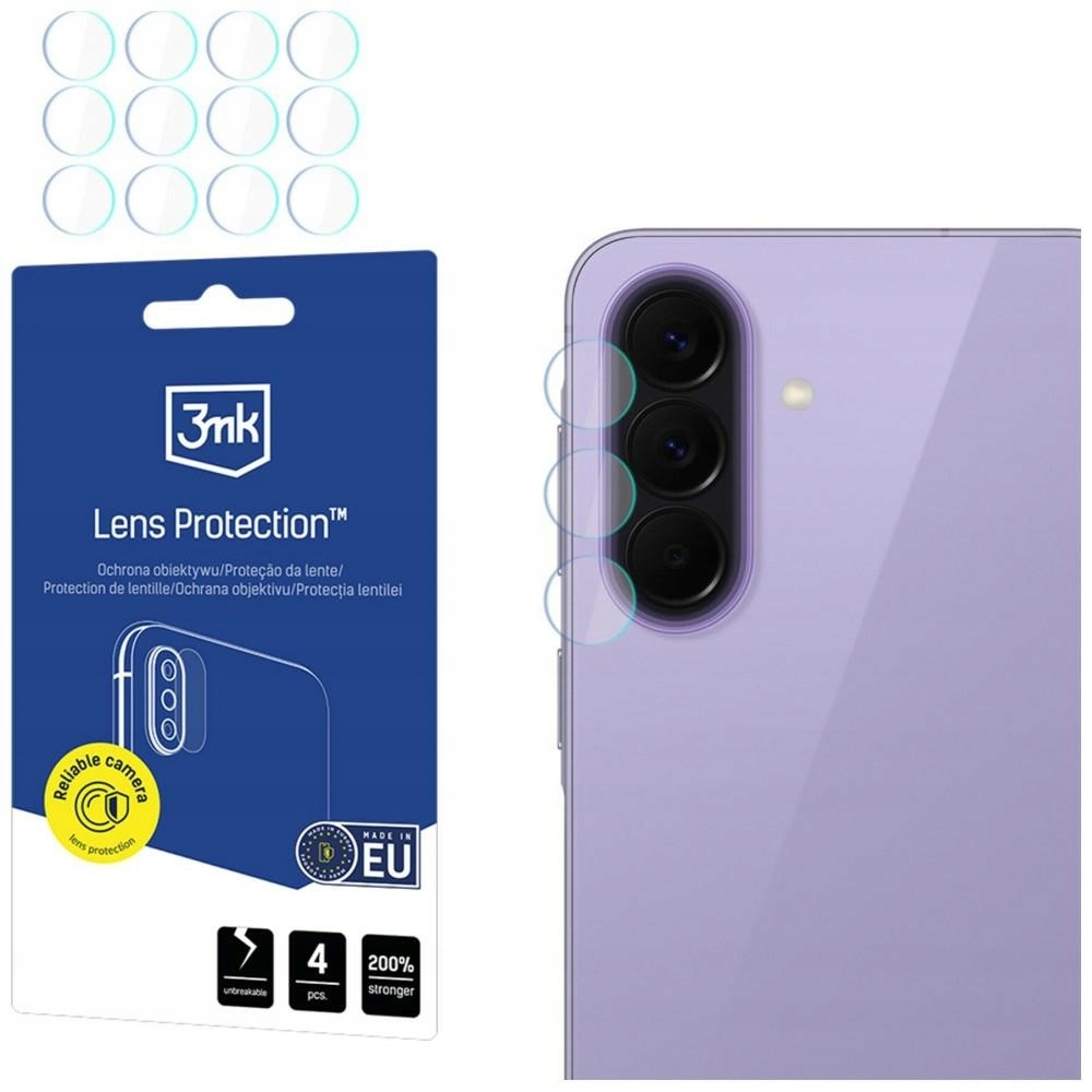 Szkło hybrydowe do obiektywu aparatu 3mk Lens Protection na Samsung A57