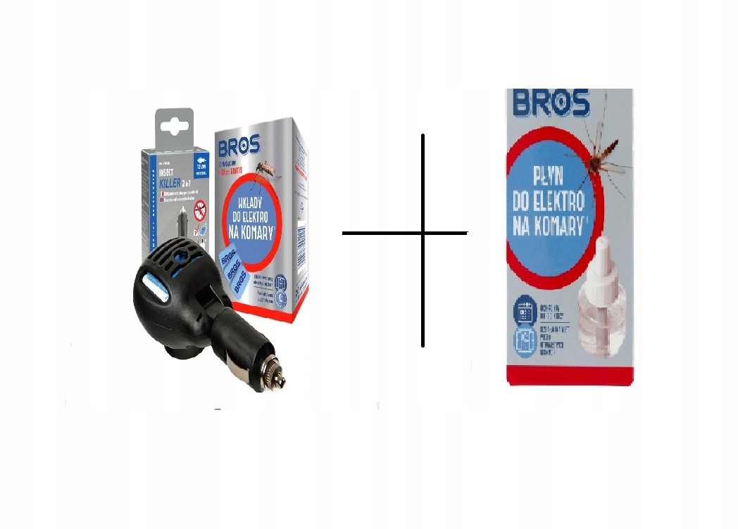 Rozpylacz Do Auta Na 12/24V Na Komary Z Lampy W Zestawie Wtyka+wkład+płyn
