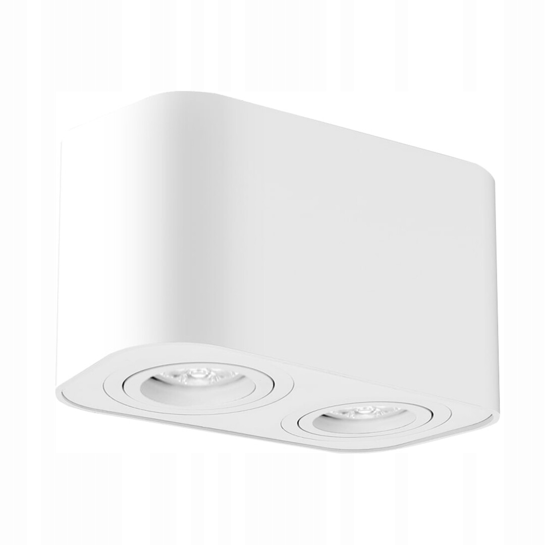 Stropní reflektor bílý matný GU10 2x42W Kobald Rabalux