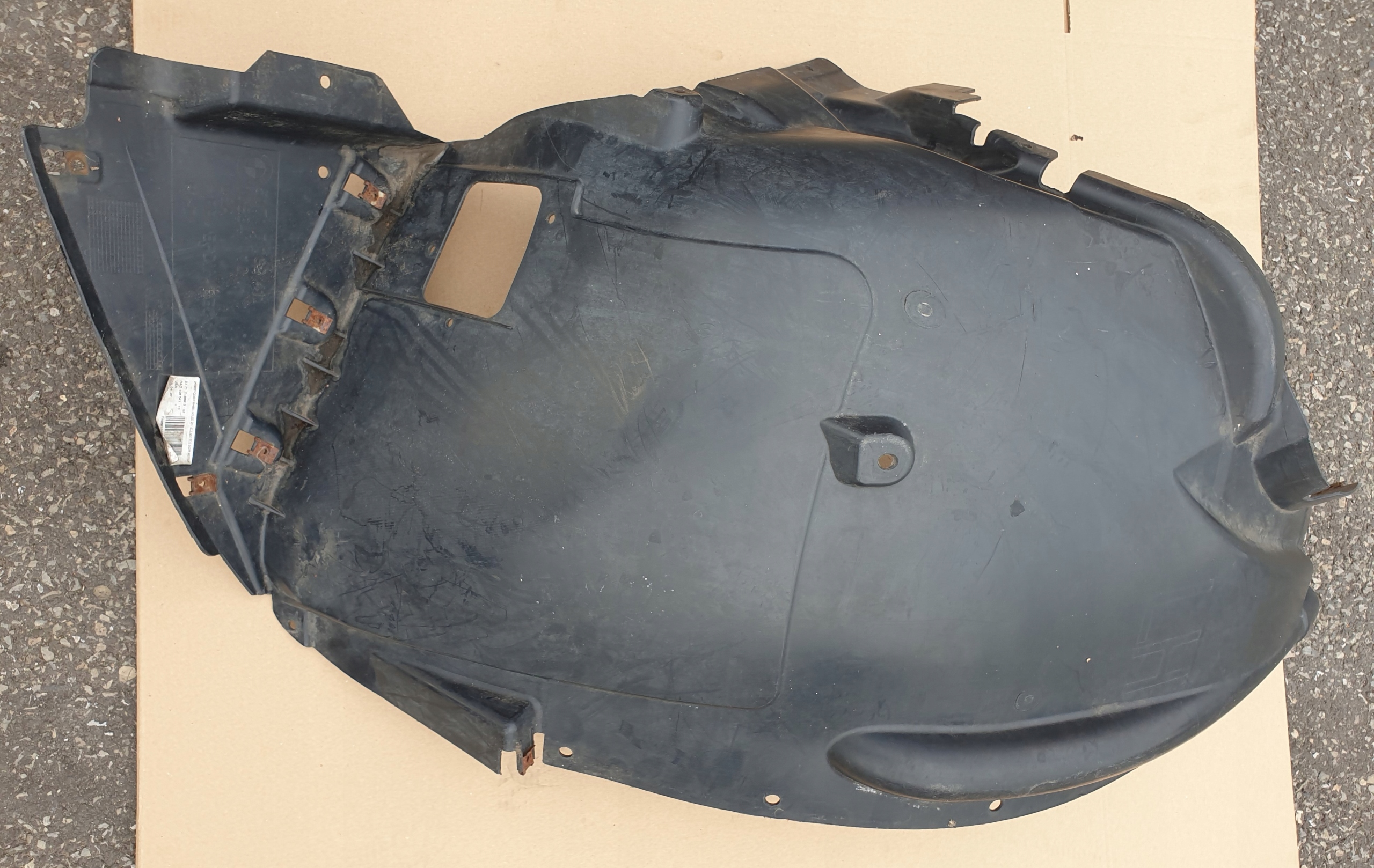 mudguard left front part front BMW X5 E70 OE
