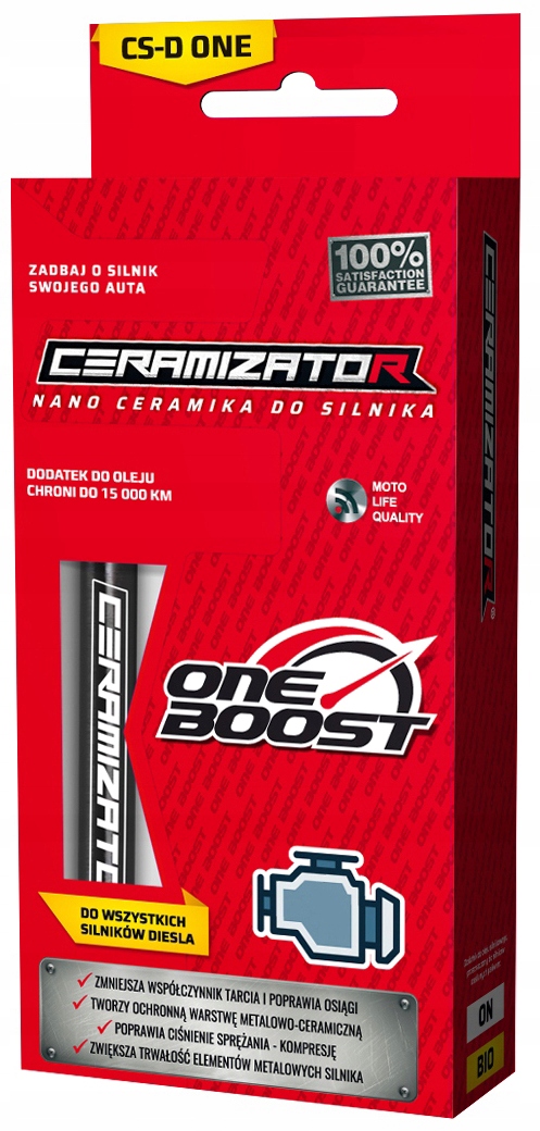 

Ceramizator Cs-d One Boost do silników Diesla