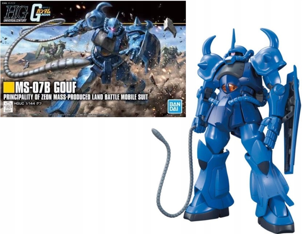 Gundam Model Kit High Grade MS-07B Gouf 1/144