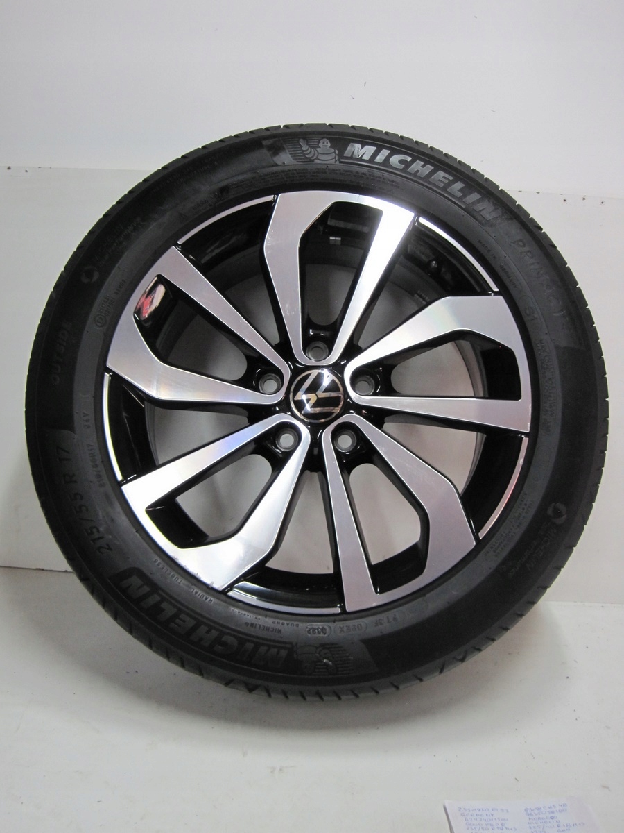 wheels discs tyres VW T-ROC 2GA 22r R17