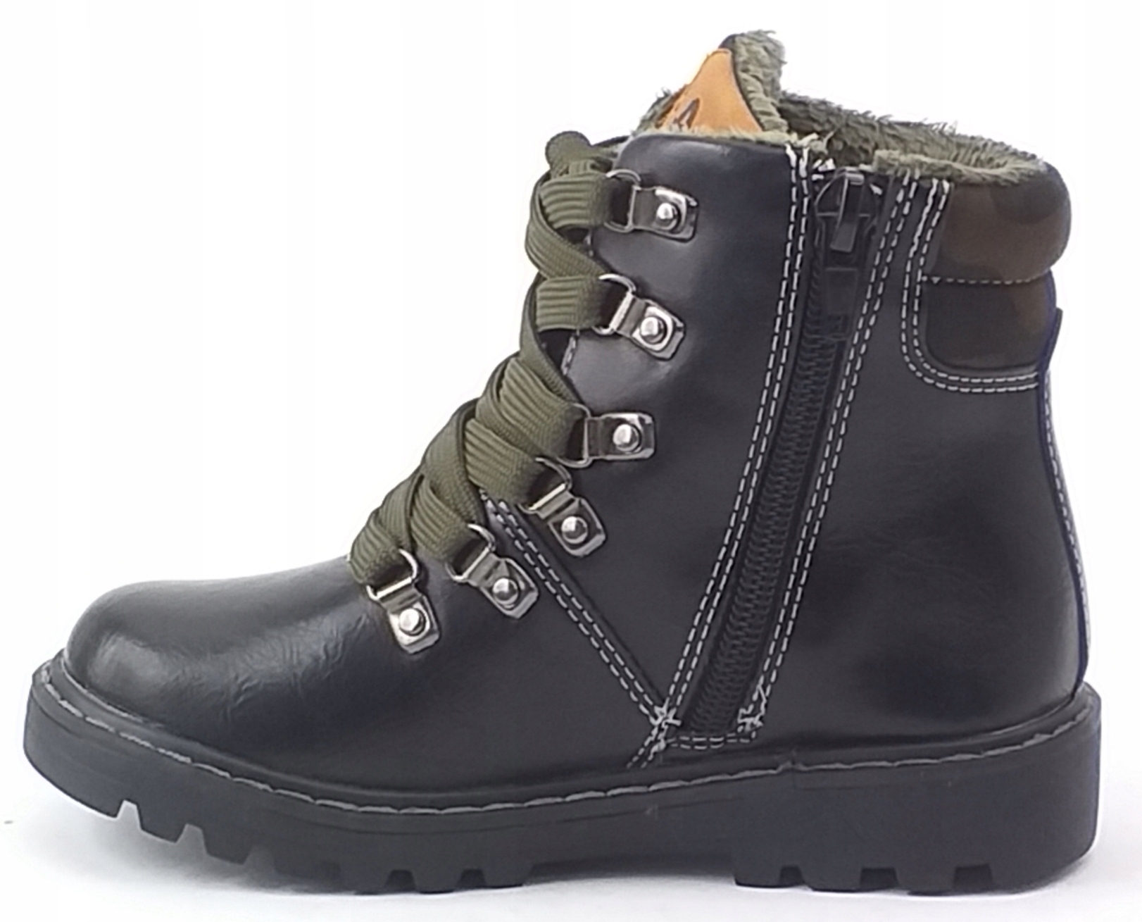 TRAPERY AMERICAN GC38 DZIECIĘCE TRZEWIKI CHŁOPIĘCE SUWAK ZIMOWE CZARNE 31 Płeć chłopcy