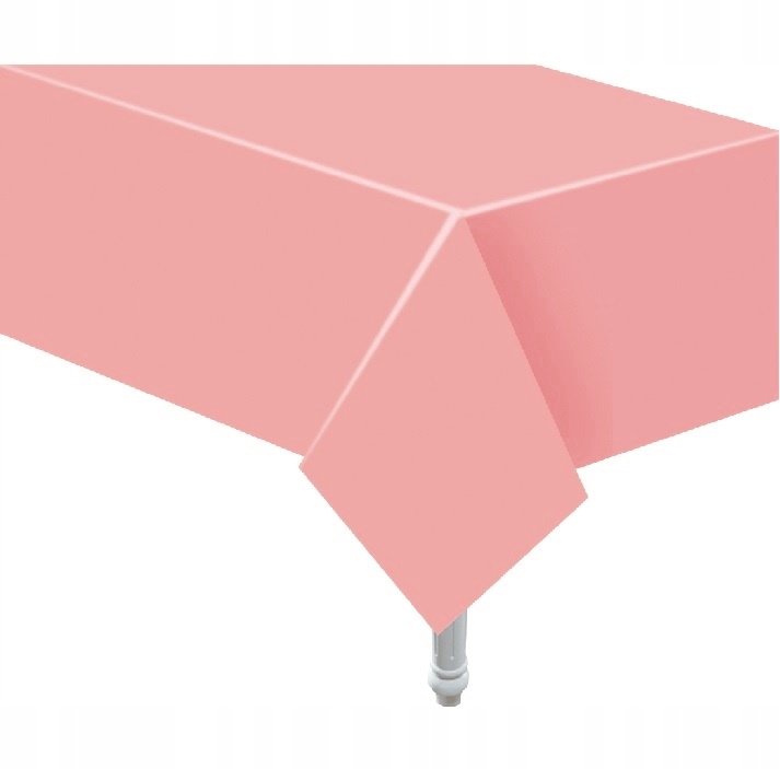 Obrus papierowy urodzinowy RÓŻOWY XL