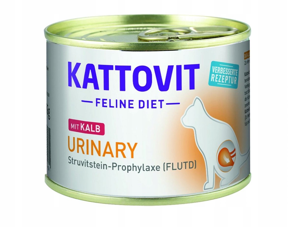 Levně 8X Kattovit Urinary telecí konzerva 185 g