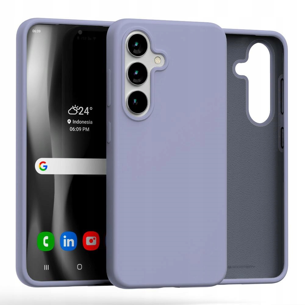 Mercury Etui Silicone Do Samsung Galaxy S25 Ochrona Telefonu Bezpieczeństwo