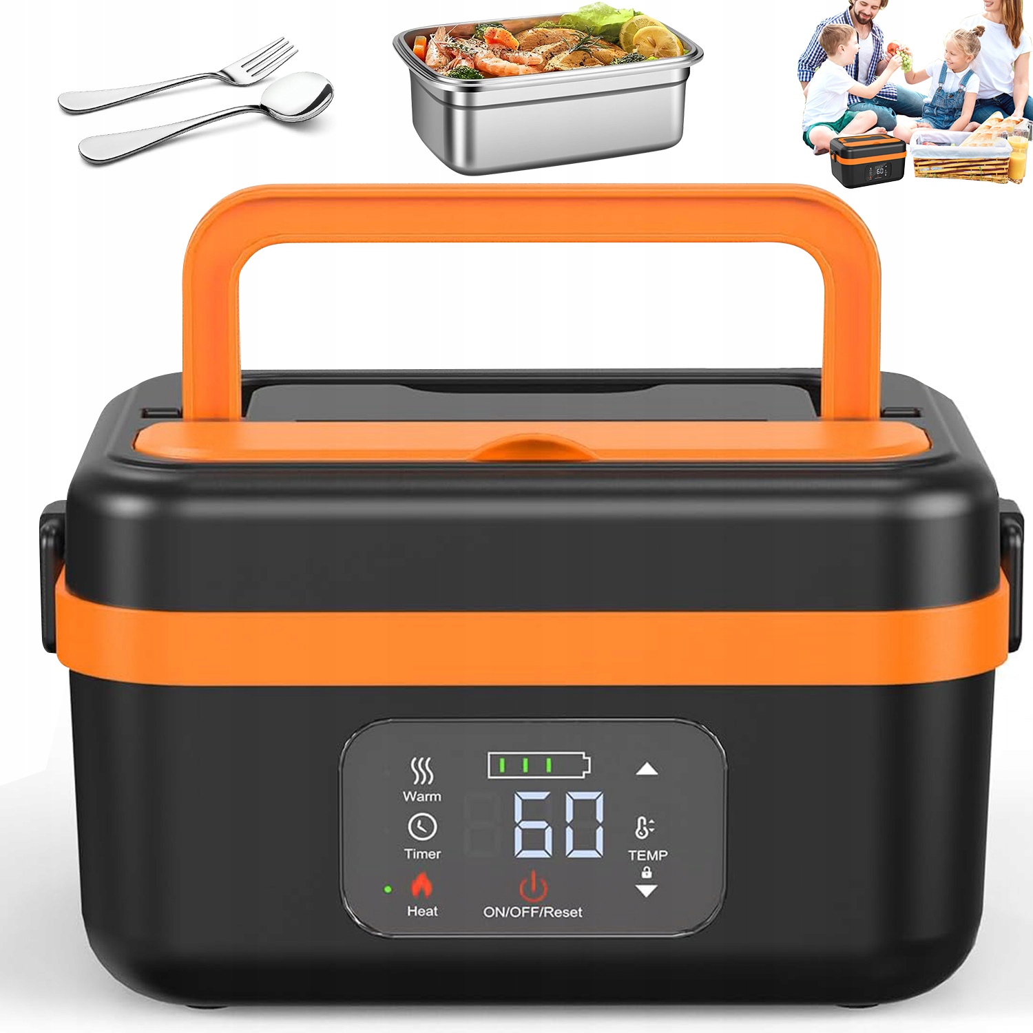 Elektrický Obědový Box Ohřívač Jídla Nádoba Oběd