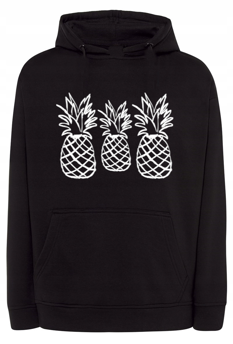 Pánská mikina s pěkným potiskem Ananas vel. 3XL