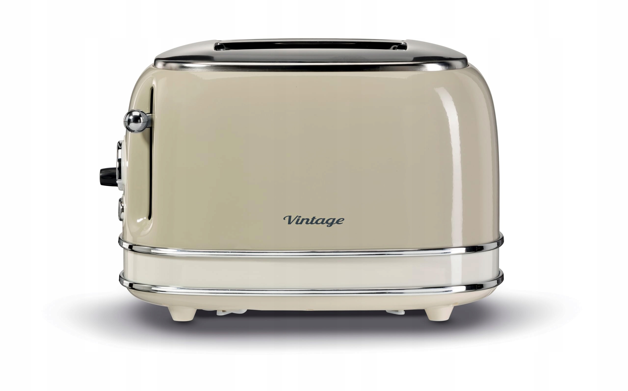 ARIETE Vintage Toster Retro 2-Scheiben 6 Poziomów Automatyczny 810W Beżowy — miniatura 8