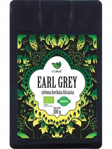 Čaj Zelený Earl Grey Bio 100 g Ecoblik