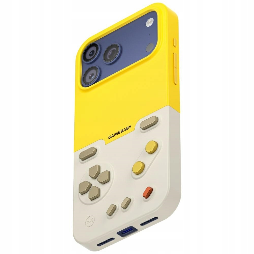 GAMEBABY AF4004 z kontrolerem do iPhone 17 Pro Max Żółty