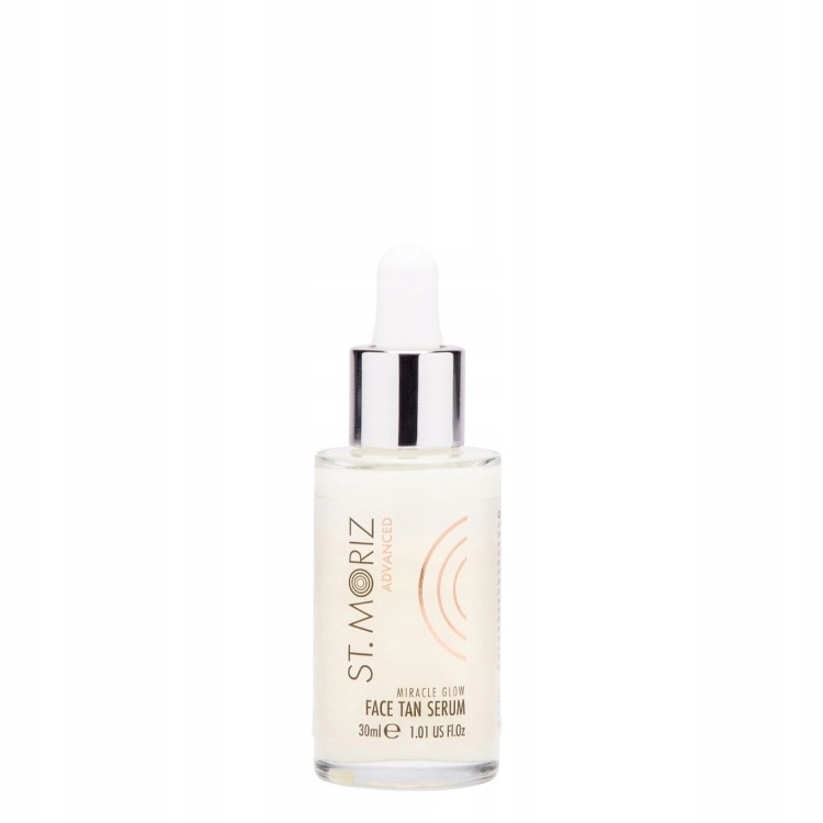 St.Moriz Miracle Glow Samoopalovací sérum na obličej, hyaluron a koenzym Q10