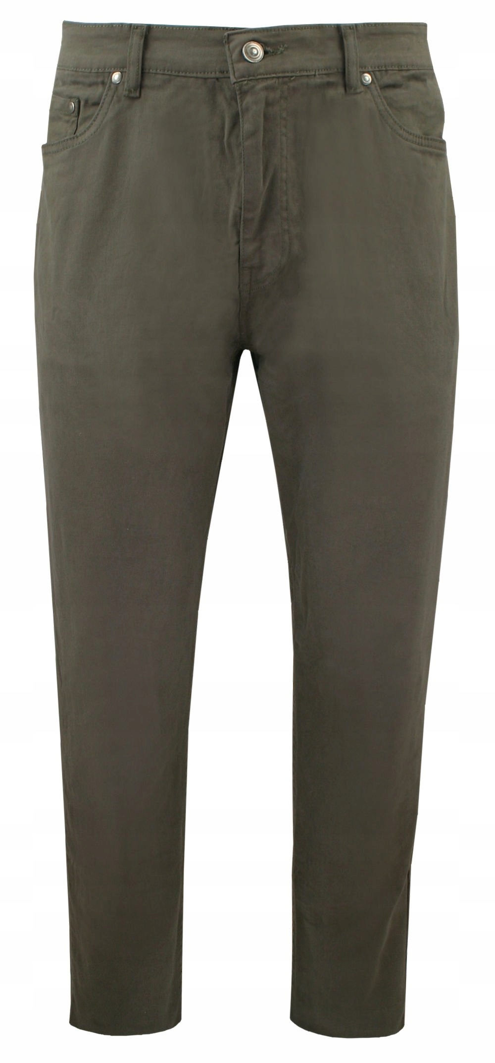 Pánské bavlněné chino kalhoty Brave Soul khaki Zeleň 30/32