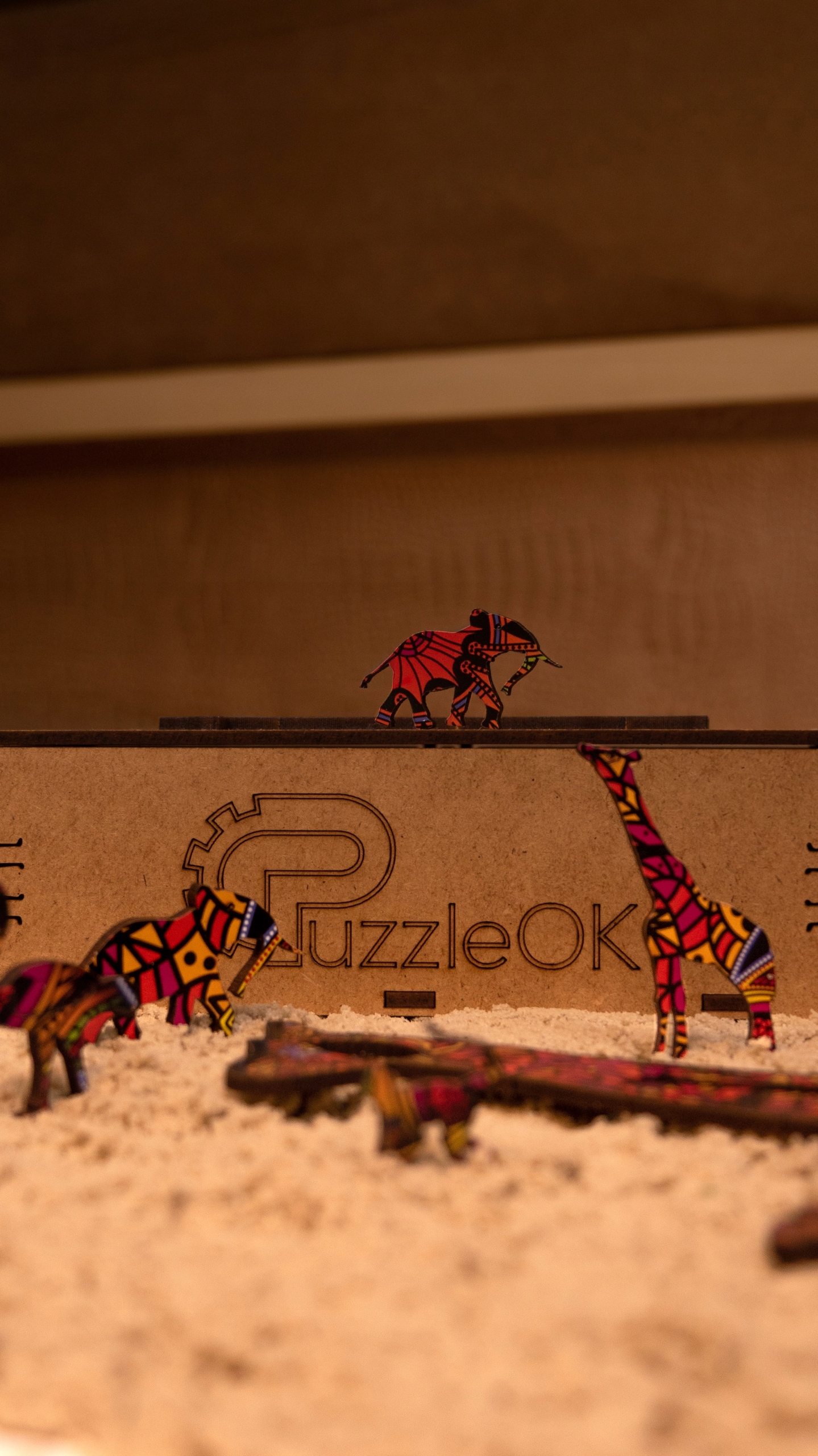 Drewniane puzzle ECO WIERNY SIRKO A4 Liczba elementów 67