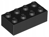 

Lego 3001 Klocek 2x4 czarny Nowy (2g)