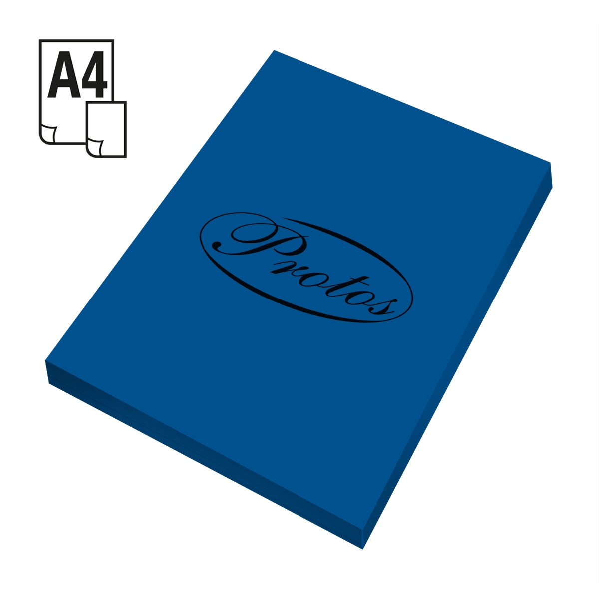 

Papier ksero kolor niebieski ciemny A4 160g 50ark.