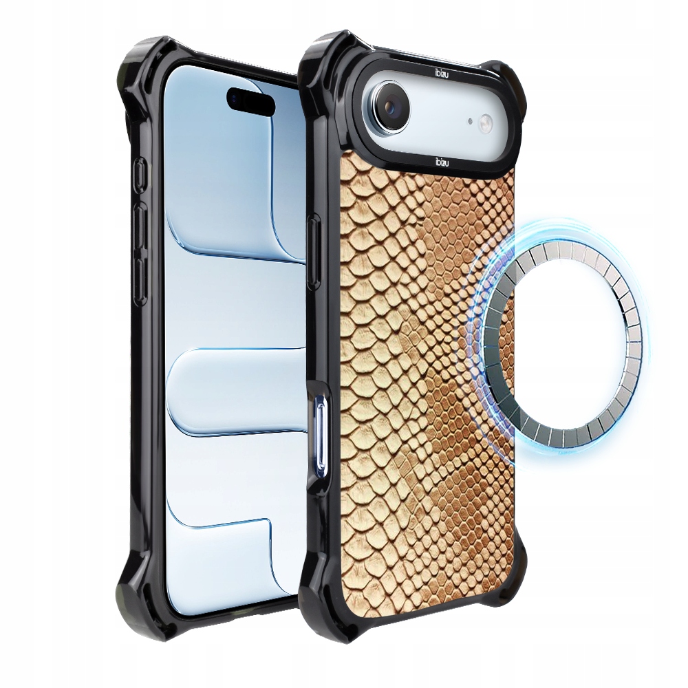 Pouzdro pro iPhone Air Ibizu DropGuard Ultra s MagSafe, Zew Nature, Had