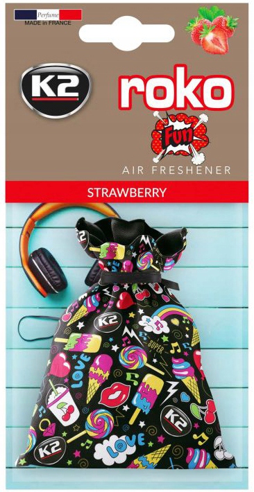 

K2 Roko Fun Zapach Odświeżacz Truskawka 25 G