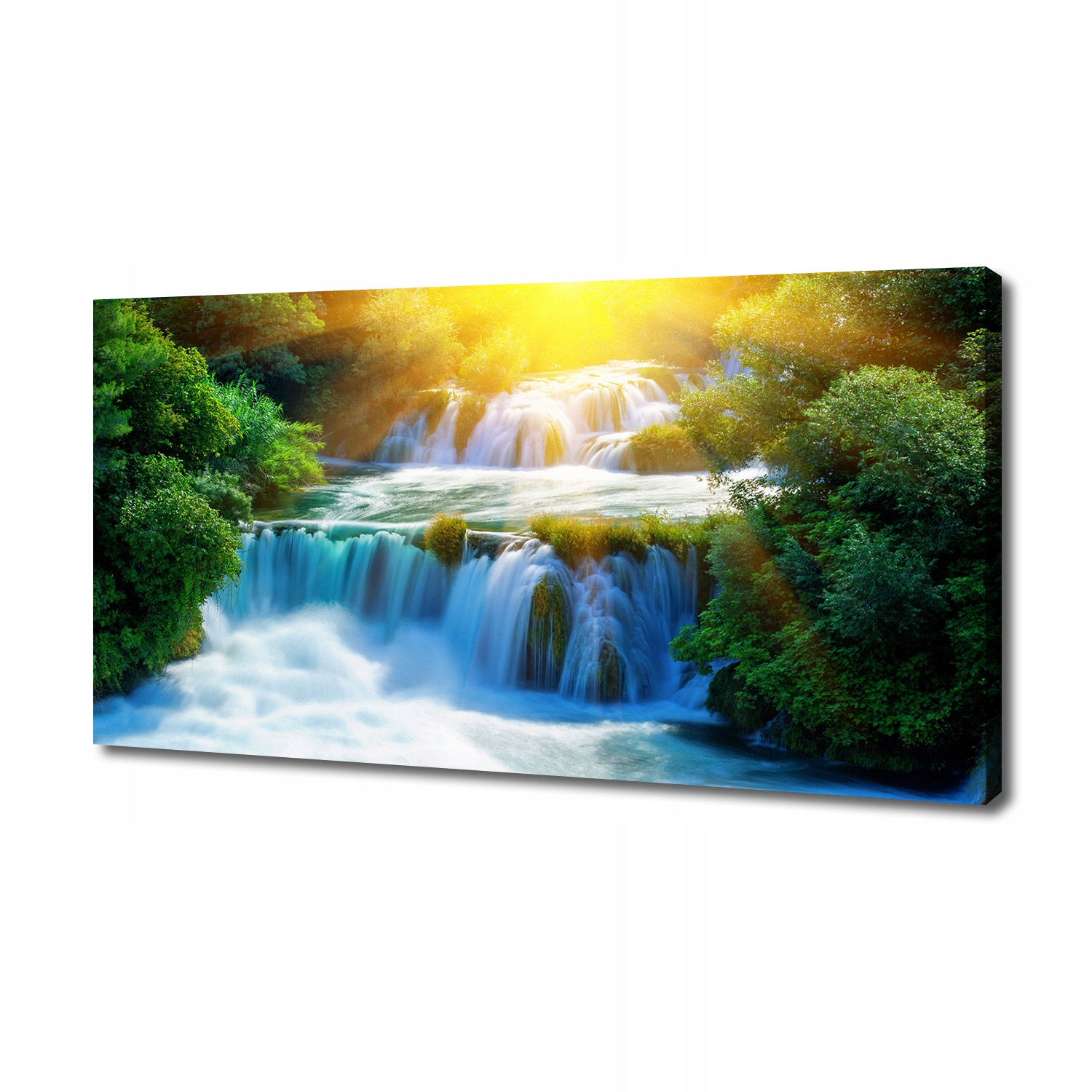 

Foto obraz na płótnie Wodospad Krka 140x70 cm