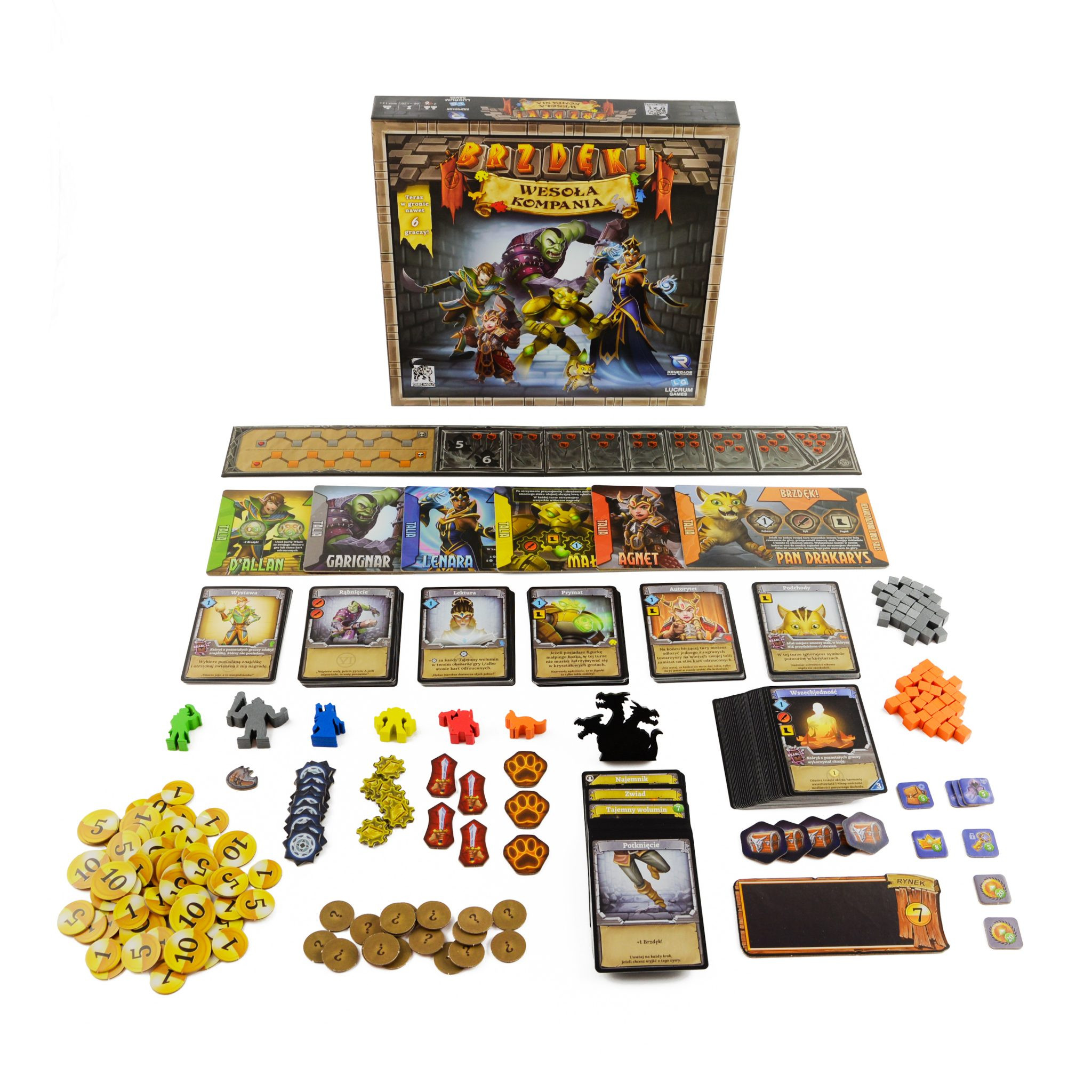 Brzdęk! Wesoła Kompania Ciekawa Gra Planszówka Dziecięca Rozgrywka na Nudę