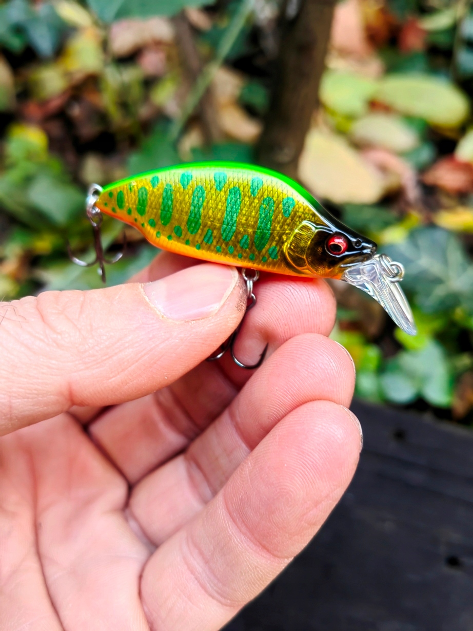 Japoński Wobler Megabass GH44 mm Bat A Fry- 6,1g. DD Lime Back Gold Ob #07