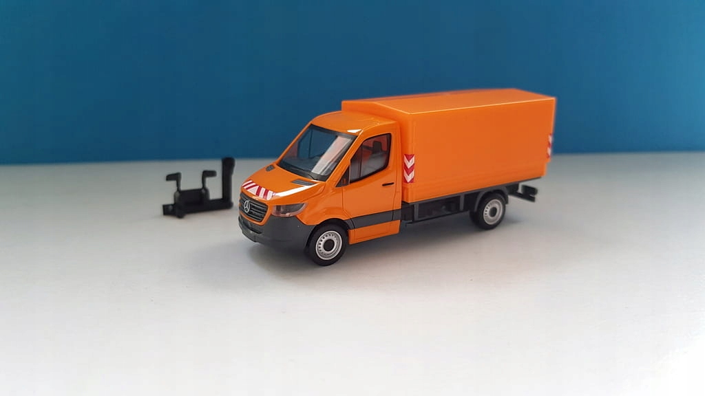 Herpa 095044 Mercedes Sprinter truhla-plachta